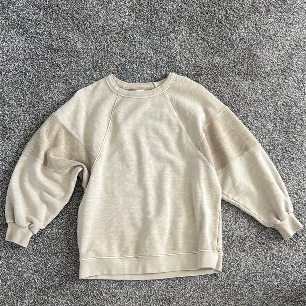 Madewell Cream Sweatshirt